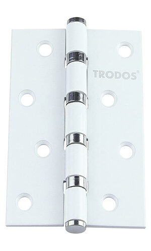 Петли TRODOS 100х70х2,5 мм б/к белый